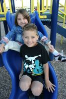 Highlight for album: First Day of School 2009