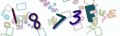 This is a captcha-picture. It is used to prevent mass-access by robots. (see: www.captcha.net)